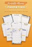 Wholesome Parenting Printable Planner Bundle (60 Pages)