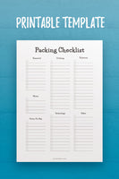 MOL: Packing Checklist Template