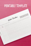 YY: Habit Tracker Template