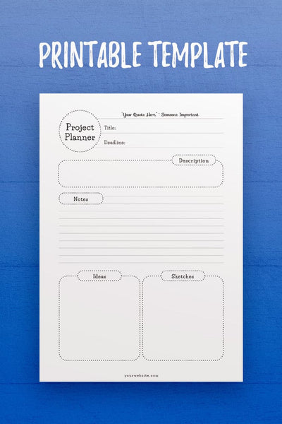 GP: Project Planner 2 Template