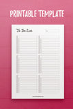 YY: To Do Lists Template