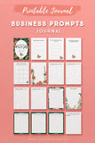 Business Prompts Printable Journal (35 Pages)