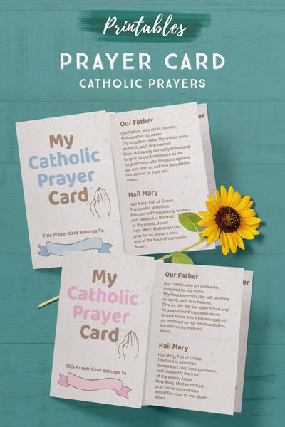My Catholic Prayer Card