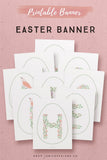 Easter Banner Printables