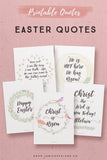 Easter Quotes Printables*