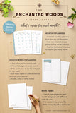Enchanted Woods Planner Journal_What's Inside Each Month