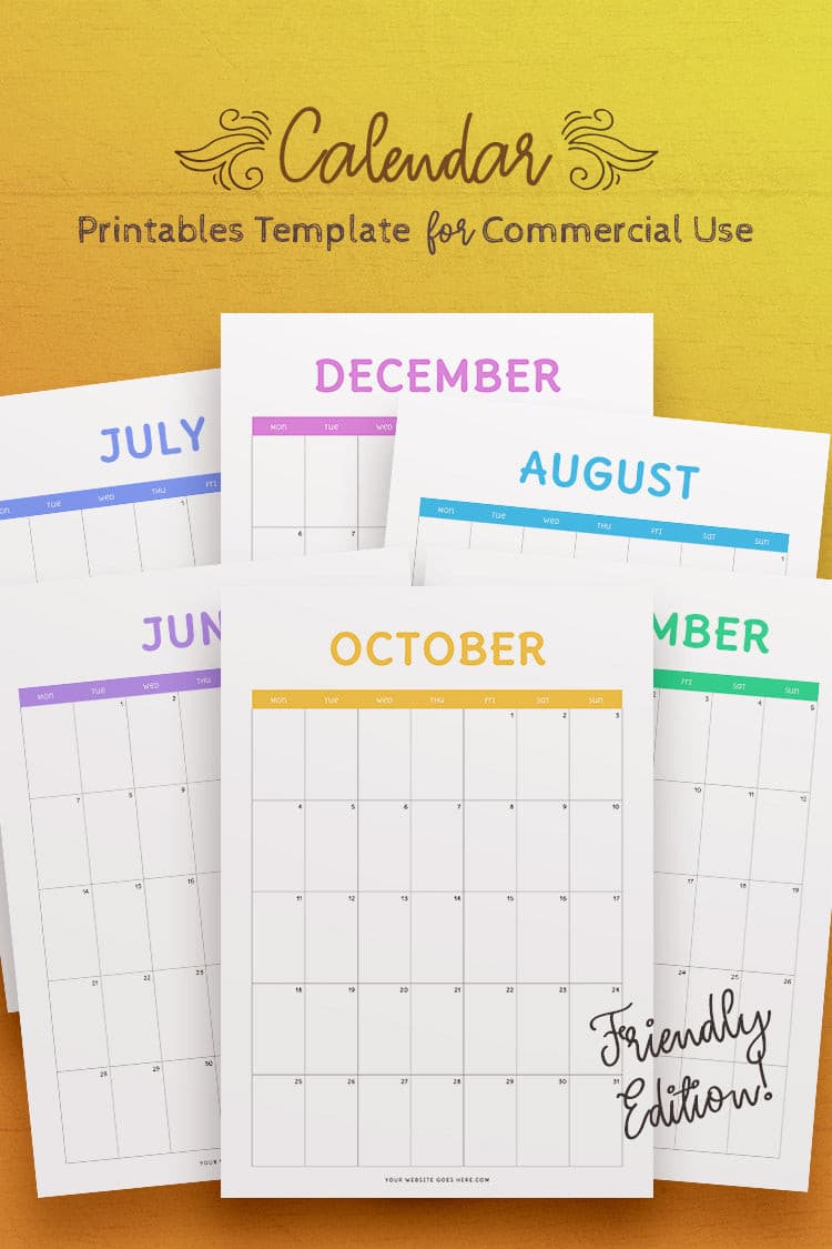 2022-2024 Calendar Template: Friendly Edition 2022-2024 Calendar Template: Friendly Edition