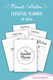 Essential Planner Template for Beginners