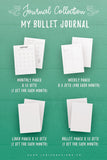 My Bullet Journal Planner Template Collection