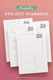 Project Planner Printables