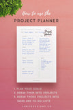 Project Planner Printables