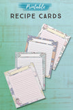 Recipe Card Printables*