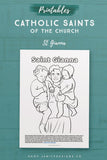 Catholic Saints Coloring Pages