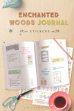 Enchanted Woods Journal Stickers (110 Stickers)