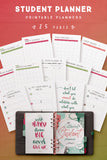 Outstanding Student Planner Printables (25 Pages)