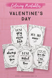 Romantic Coloring Printables*