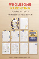Wholesome Parenting Digital Planner (72 Pages)