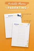 Wholesome Parenting Printable Planner Bundle (60 Pages)