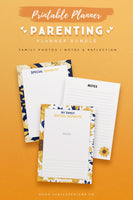 Wholesome Parenting Printable Planner Bundle (60 Pages)