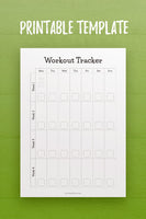 HF: Workout Tracker Template