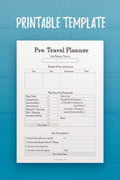 MOL: Pre-Travel Planner Template