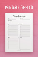 CSB: Plan of Action Template