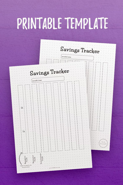 FP: Savings Tracker 2 Template