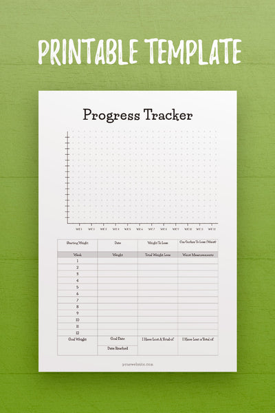 HF: Progress Tracker Template