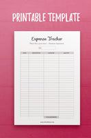YY: Expense Tracker Template