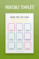 GS: Word for the Year Template