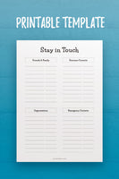 MOL: Stay in Touch Template