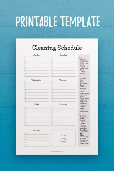 MOL: Cleaning Schedule Template