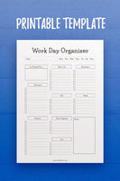 GP: Work Day Organizer Template