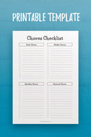 MOL: Chores Checklist Template