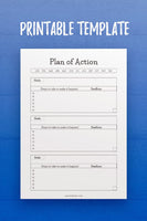 GP: Plan of Action Template