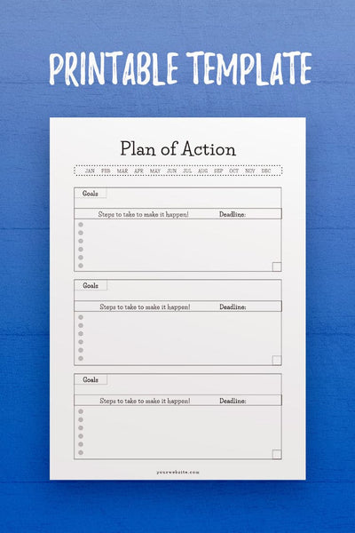 GP: Plan of Action Template