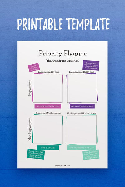 GP: Priority Planner Template