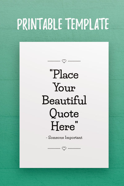 MBJ: Your Quote Here Template