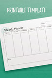 P1: Lovely Weekly Planner 2 Template