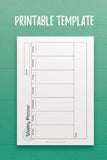 P1: Lovely Weekly Planner 2 Template