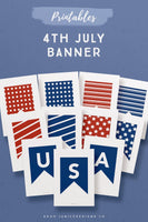 4th of July Printable Banner*