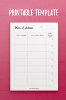 YY: Plan of Action Template