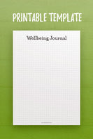 HF: Wellbeing Journal Template