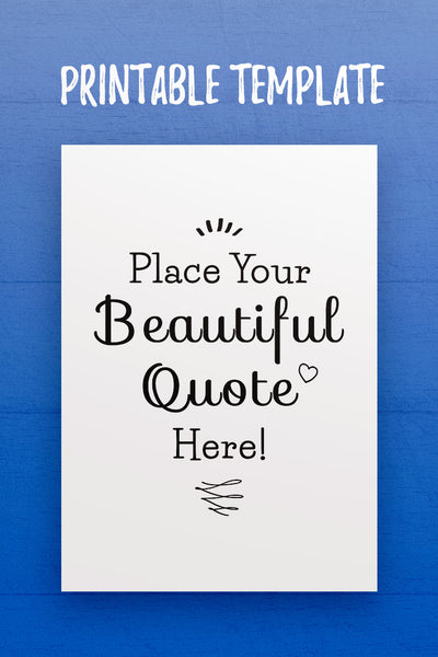 GP: Beautiful Quote Template