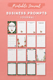 Business Prompts Printable Journal (35 Pages)