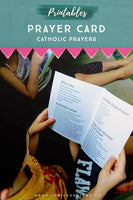 My Catholic Prayer Card