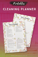 My Cleaning Planner Printables*