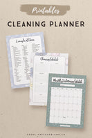 Charming Cleaning Planner Printables*