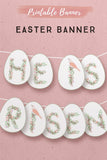 Easter Banner Printables