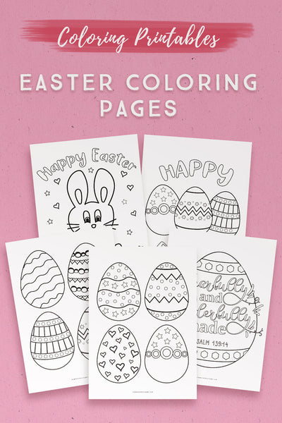 Easter Coloring Printables*